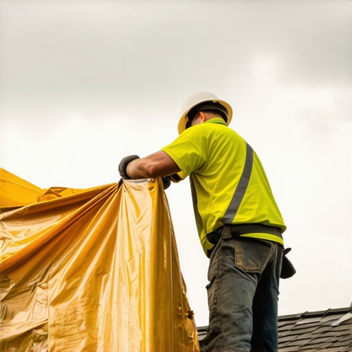 Emergency Roof Services: 4 Steps for Immediate Tarping